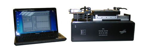 Friction testing device RPG DIN EN ISO 8295
